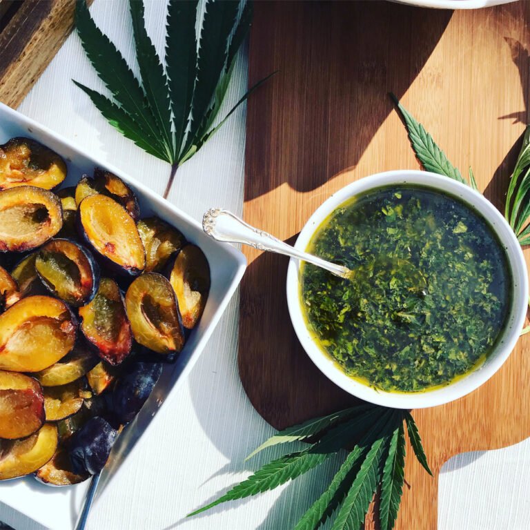 Salsa Chimichurri con Marihuana